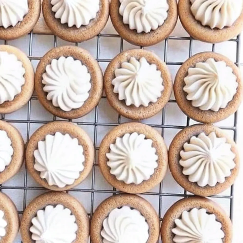 Make Gingerbread Cheesecake Cookies as soft cookie cups filled with creamy cheesecake and festive sprinkles for a fun Christmas dessert.