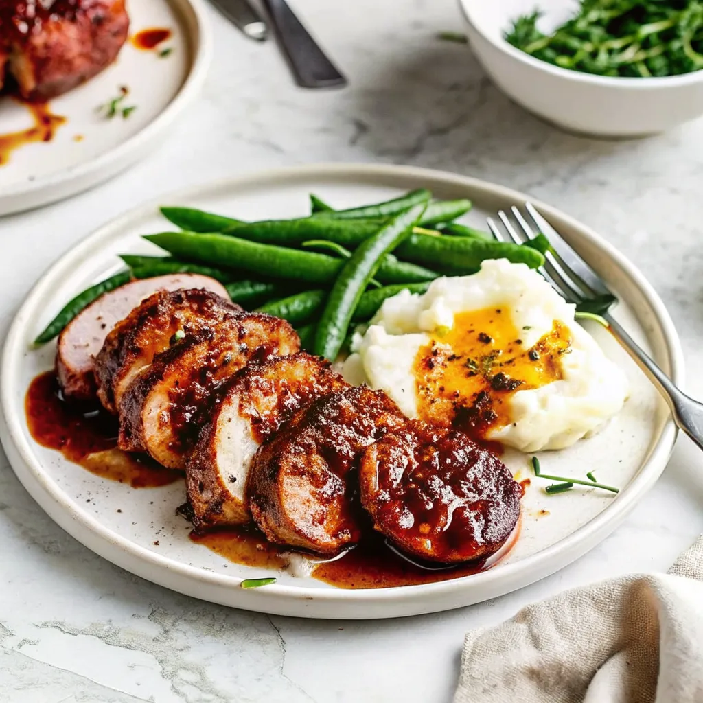 Make Honey Garlic Pork Tenderloin with a golden seared crust, juicy slices, and a glossy sweet-savory garlic sauce—quick, delicious, and impressive.