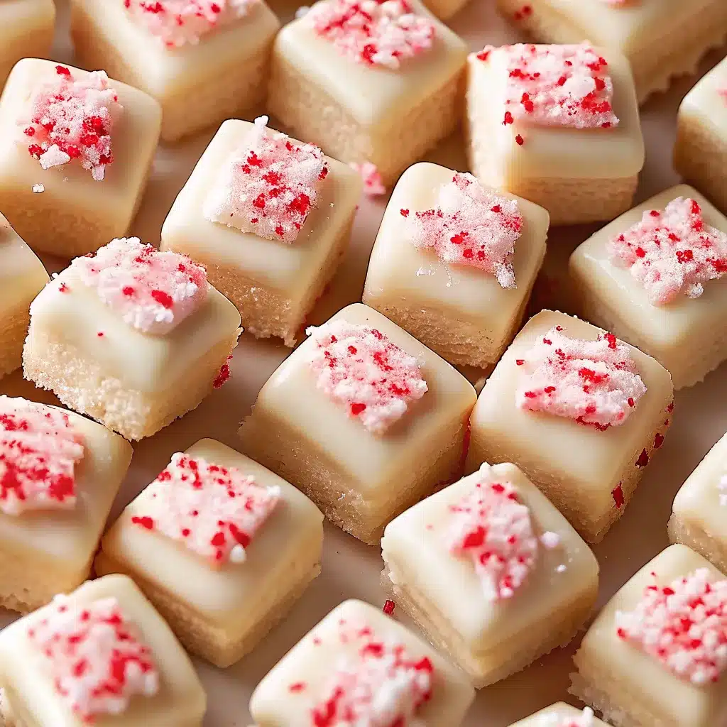 Peppermint Meltaways are buttery holiday cookies that melt in your mouth. Topped with peppermint frosting and crushed candy canes.