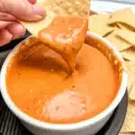 This Easy Copycat Chili’s Queso Dip delivers everything you love about the original—creamy texture, bold spices, and irresistible richness—without ever leaving your kitchen. It’s the kind of dip that brings people together, perfect for game days, holidays, potlucks, or simple movie nights at home. With just a handful of ingredients and a quick stovetop method, you can enjoy a warm and silky queso that tastes like it came straight from the restaurant. Once you try this homemade version, it will become your go-to party appetizer, family favorite, and the recipe everyone asks you to make again and again.