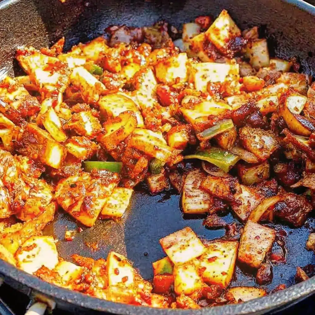 This Smoked Chuck Roast Chili is rich, smoky, and hearty, made with tender smoked beef simmered in tomatoes, beans, and bold spices. The perfect comfort chili.