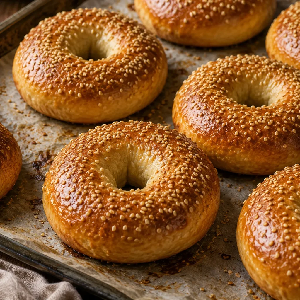 Sourdough Discard Bagels