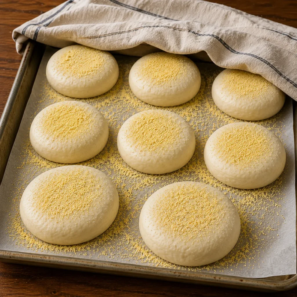Sourdough Discard English Muffins