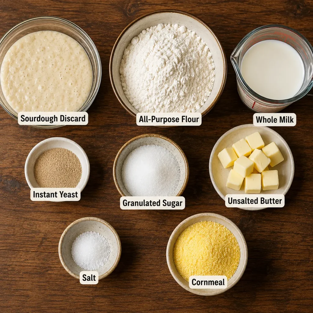 Sourdough Discard English Muffins