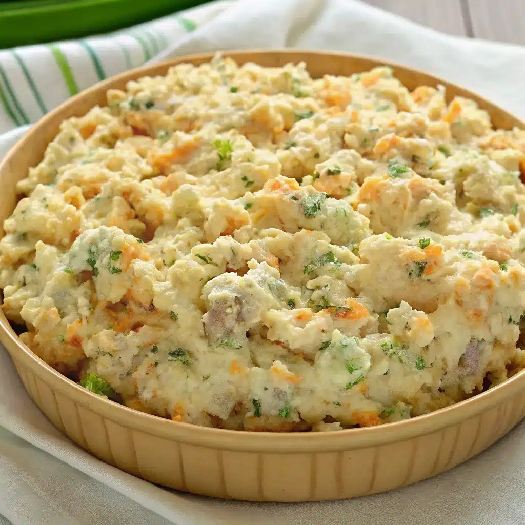 Twice Baked Potato Casserole is a creamy, cheesy comfort dish made with baked potatoes, bacon, and cheddar. This easy casserole delivers rich flavor and perfect texture every time.