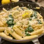 Lemon Ricotta Pasta with Spinach