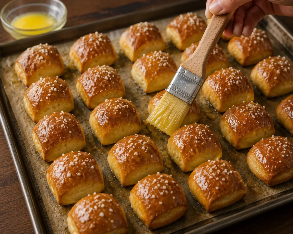 Sourdough Discard Pretzel Bites
