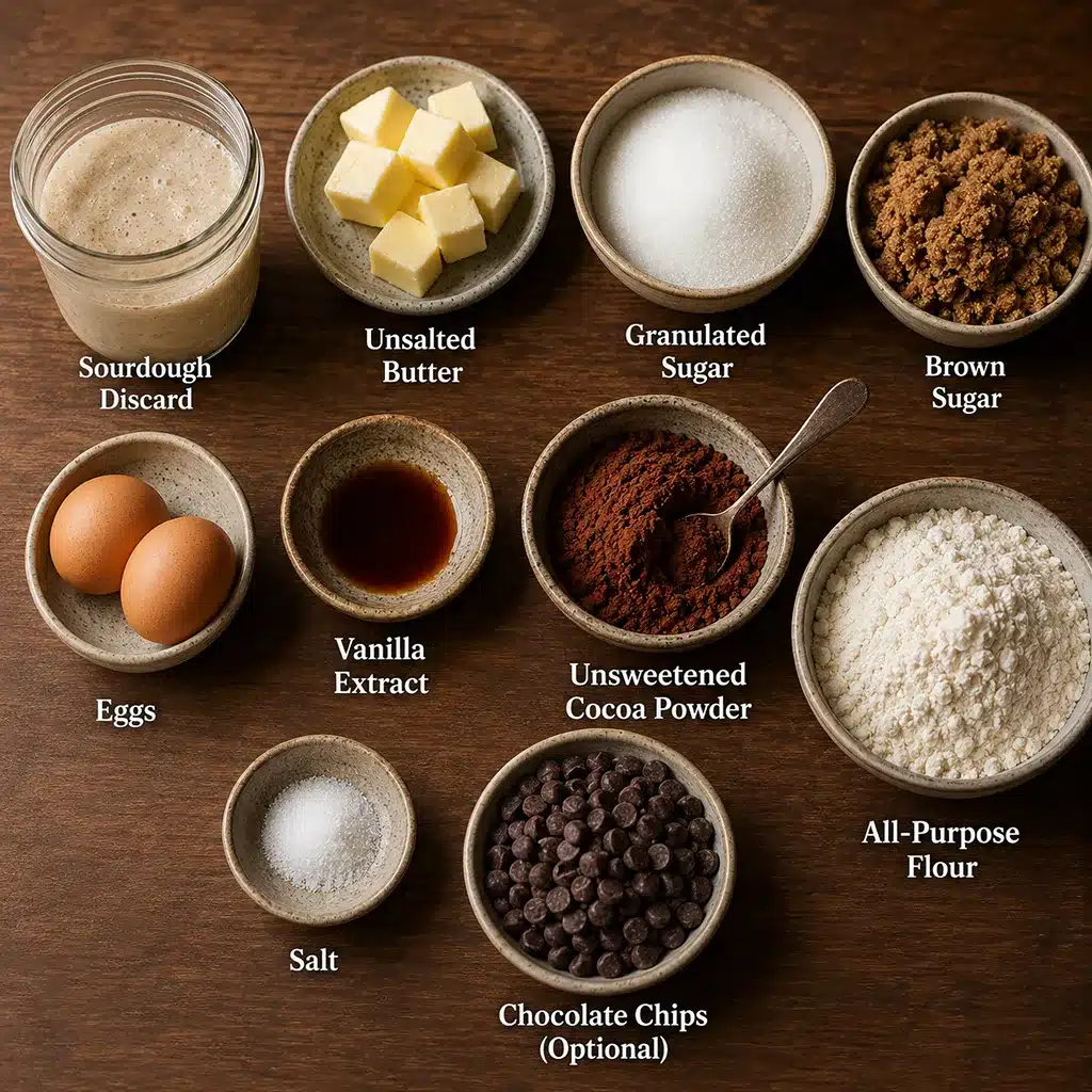 the Best Sourdough Discard Brownies