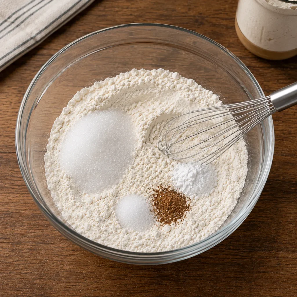 Baked Sourdough Discard Powdered Sugar Donuts