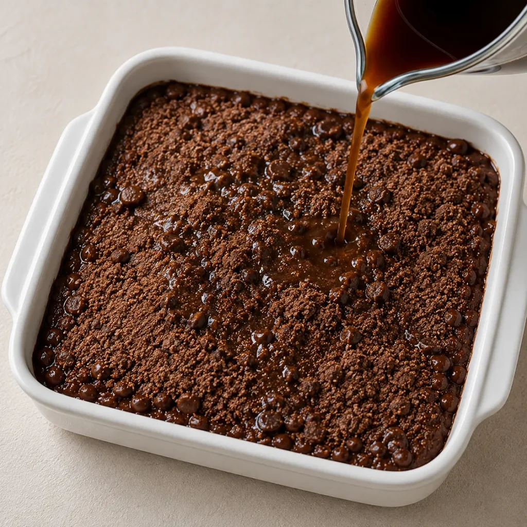 Chocolate Cobbler with Sourdough Discard