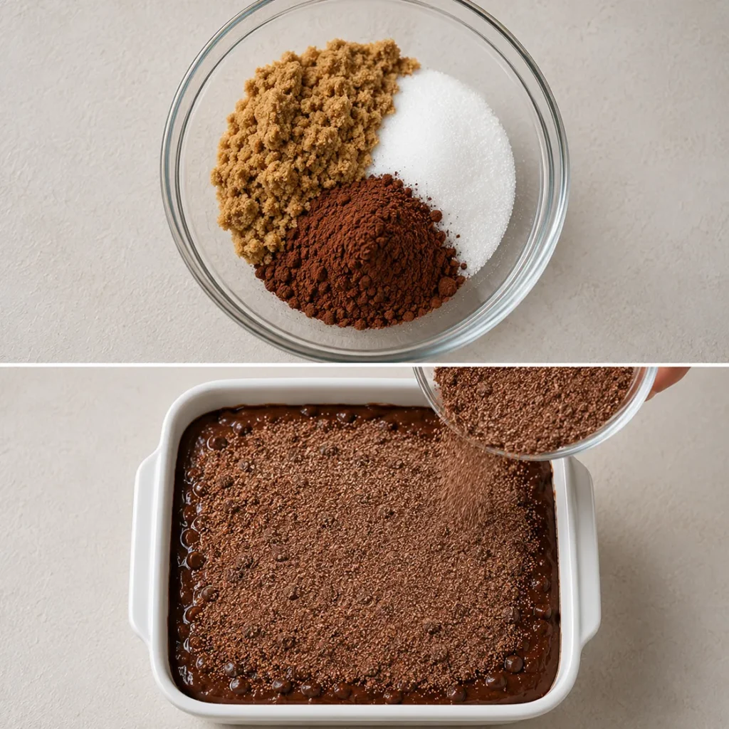 Chocolate Cobbler with Sourdough Discard