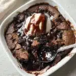 Chocolate Cobbler with Sourdough Discard
