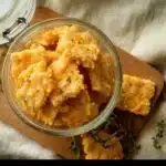 Sourdough Cheddar Crackers