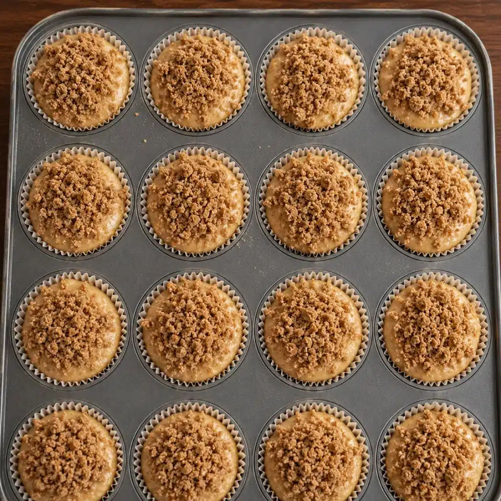 Sourdough Discard Coffee Cake Muffins