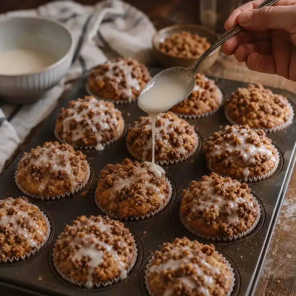 Sourdough Discard Coffee Cake Muffins
