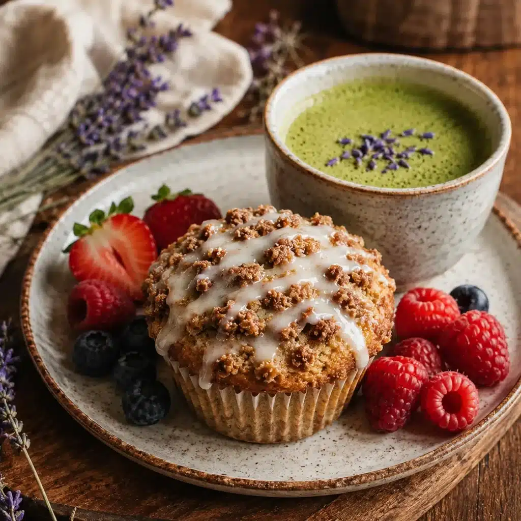 Sourdough Discard Coffee Cake Muffins