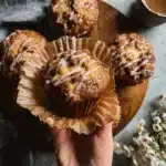 Sourdough Discard Coffee Cake Muffins
