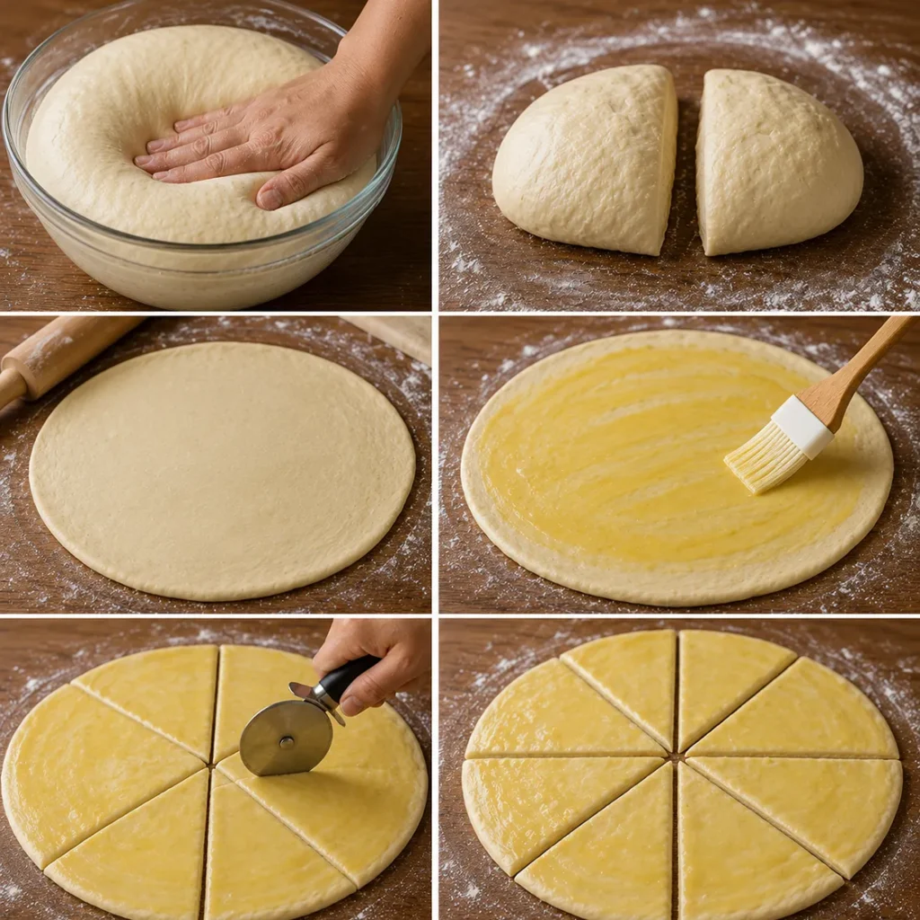 Sourdough Discard Crescent Rolls