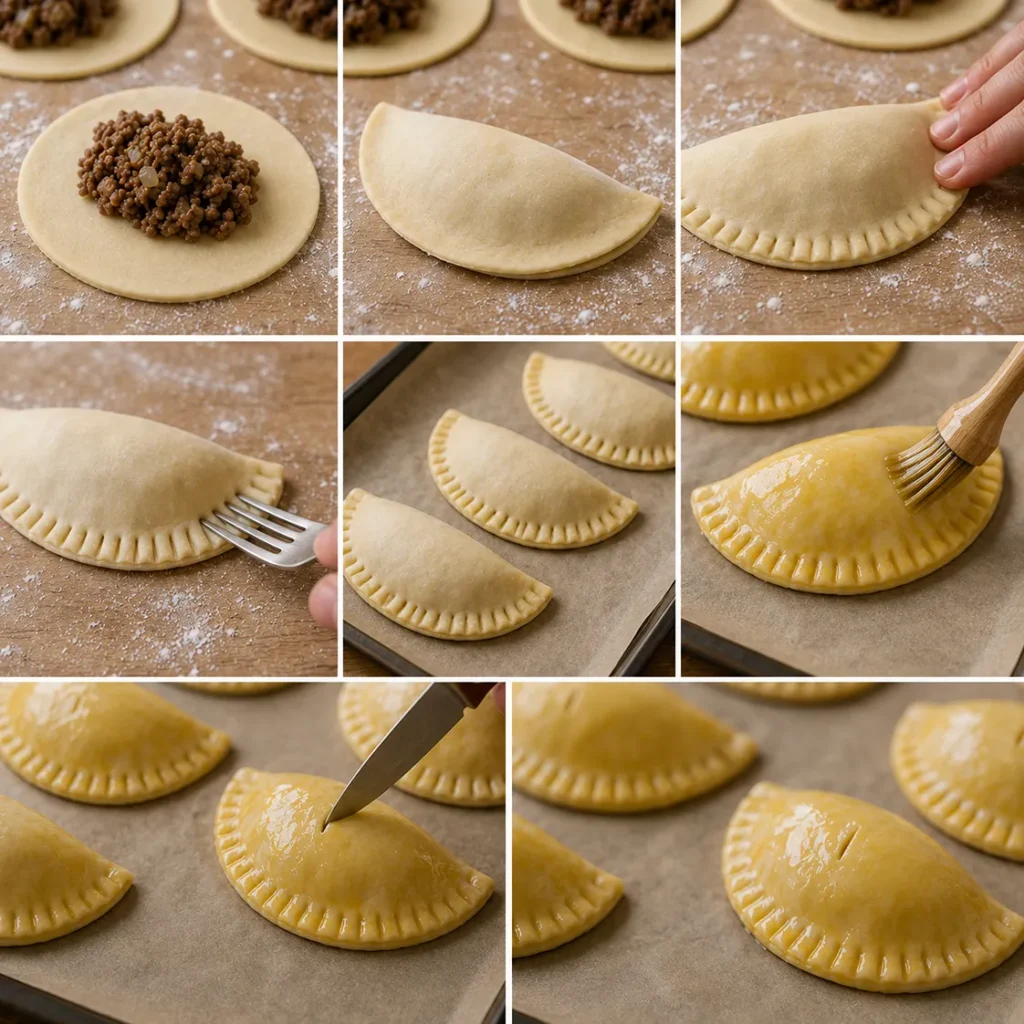 Sourdough Discard Empanada