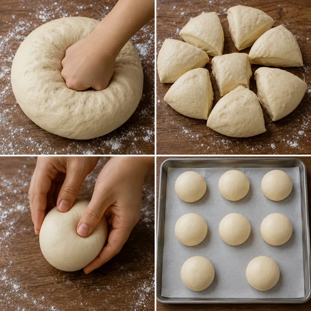 Sourdough Discard Hamburger Buns