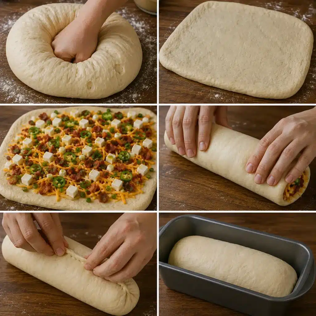 Sourdough Discard Jalapeño Popper Bread