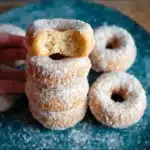 Sourdough Discard Powdered Sugar Donuts