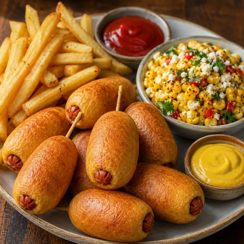 Sourdough Mini Corn Dogs