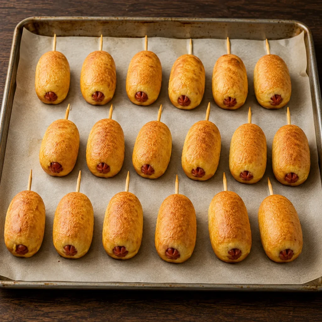 Sourdough Mini Corn Dogs
