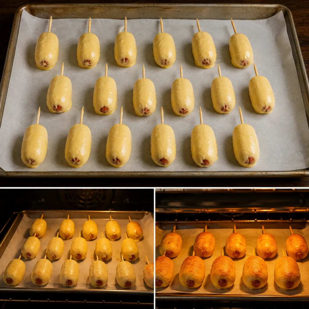 Sourdough Mini Corn Dogs
