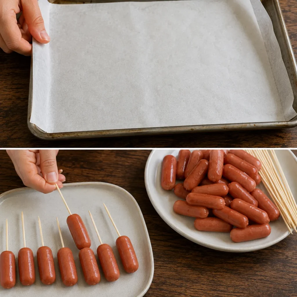 Sourdough Mini Corn Dogs