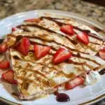 Strawberry Cheesecake Quesadillas