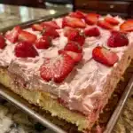 Strawberry Sheet Cake