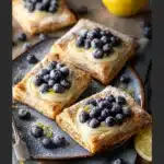 Blueberry Lemon Cream Pastries