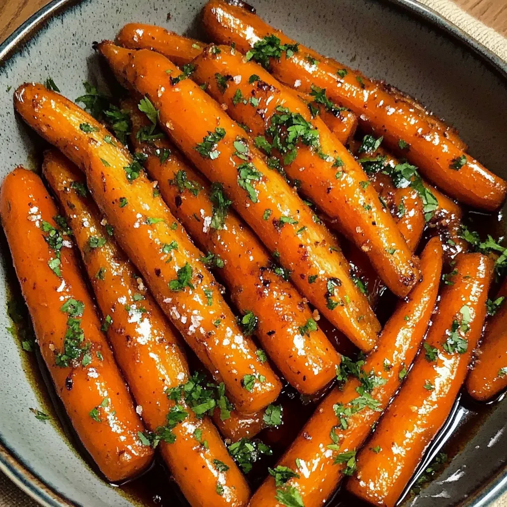 Brown Sugar Glazed Carrots - Kenzie Recipes
