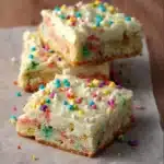 Cream Cheese Funfetti Bars