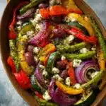 One Pan Greek Vegetables