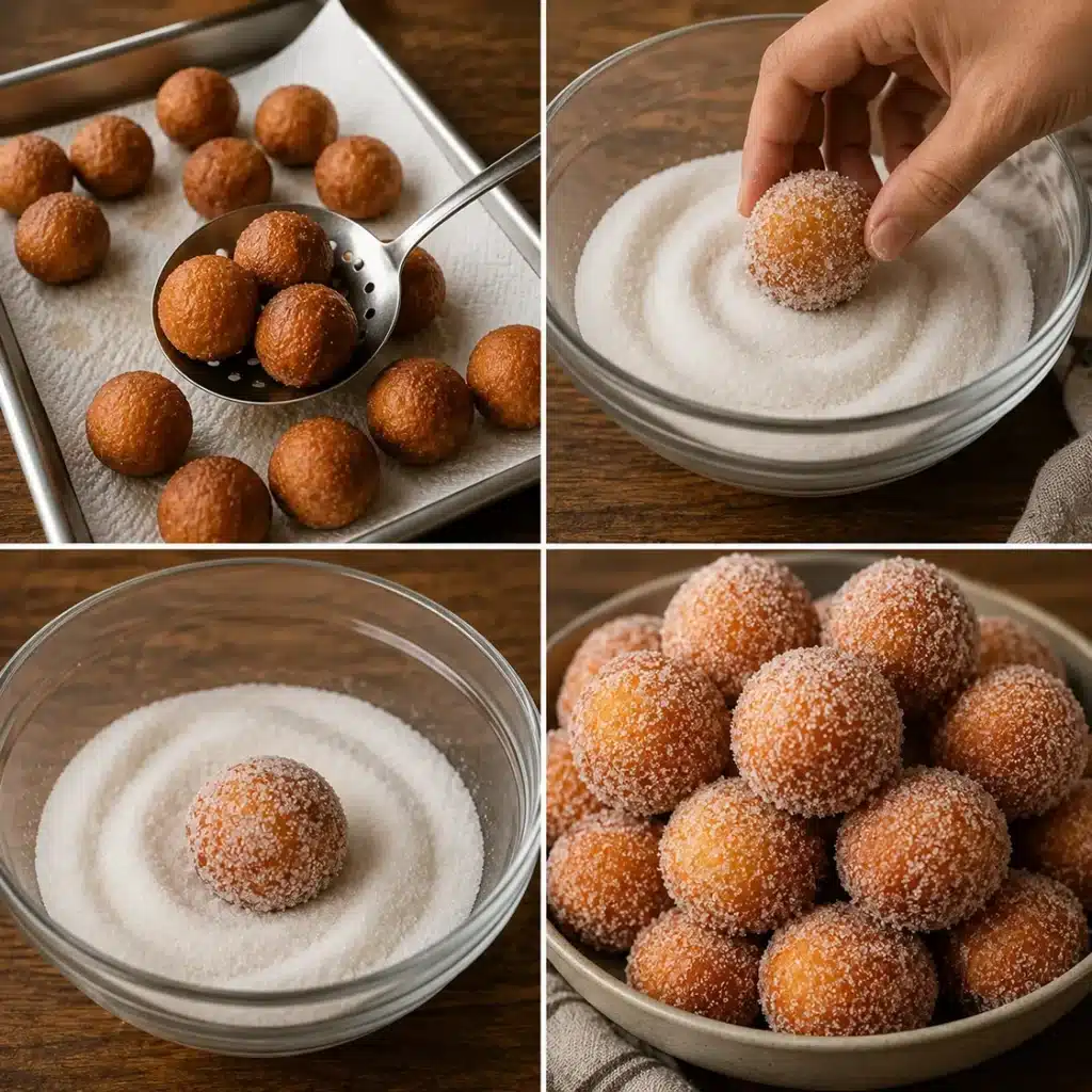 Sourdough Discard Doughnut Holes