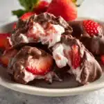 Chocolate Strawberry Yogurt Clusters