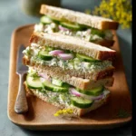 Cucumber Salad Sandwiches