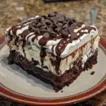 Frozen Brownie Ice Cream Cake