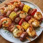 Grilled Seafood Skewers