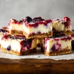 Mixed Berry Cheesecake Bars