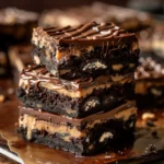 Peanut Butter Oreo Brownies