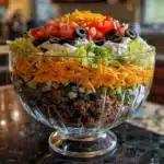 seven-layer taco salad