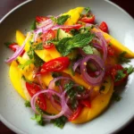 Refreshing Mango Salad Recipe with Lime Dressing