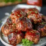 Smoked Stuffed Meatballs
