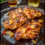 Whiskey Pineapple Chicken
