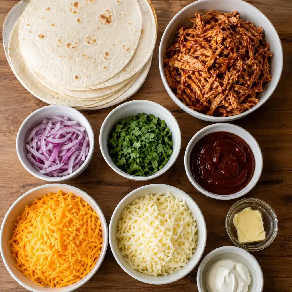 BBQ Chicken Quesadillas