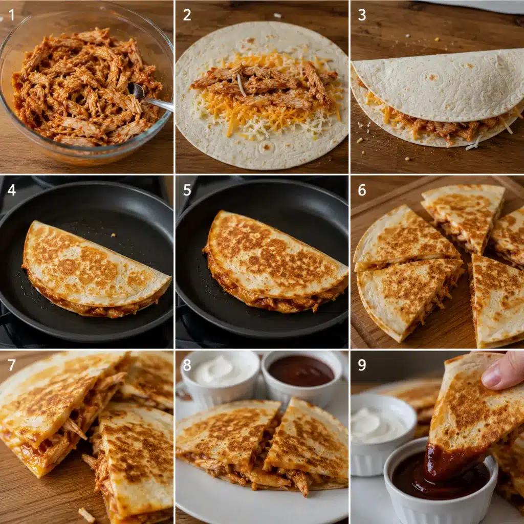 BBQ Chicken Quesadillas