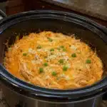 Crockpot Buffalo Chicken Dip